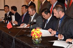 Chinese Signing Ceremony