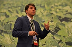 Dr. Daniel Redo gave a global weather outlook for agriculture in 2016-2017