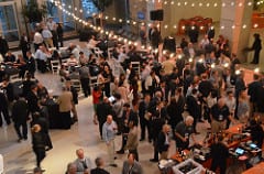 GTE attendees at the opening reception