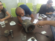Dr. Riaz explains extruder maintenance