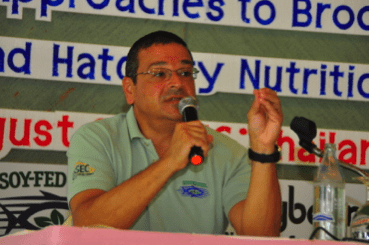 Dr. Robert Vassallo Agius, broodstock nutrition expert from Malta
