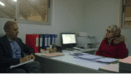 Meeting at a feed mill 