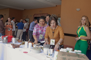 Soyfoods exhibition during the 10th Soy Seminar for Social and Government Programs in Latin America.