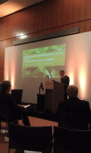 Salvatore Amodeo speaks at CropWorld. Mr. Amodeo is Trade Policy Advisor on Biotechnology – Europe & Asia, Office of Agriculture, Biotechnology & Textile Affairs, and is responsible for U.S. State Department efforts to foster acceptance of agbiotech products around the world.