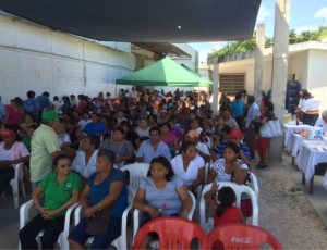 Training session for DICONSA store representatives in Izamal, Yucatan
