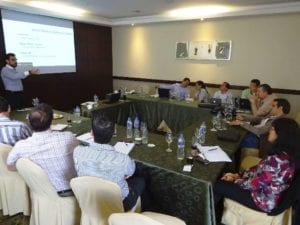 USSEC consultant Ronald Perez works with the APROBAL group in Guayaquil, Ecuador