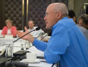 Bob Haselwood, Chairman of the United Soybean Board, talks about the ISGA’s mission to strengthen the partnership with Chinese industries to help address China’s food security, food safety and sustainable food supply. The ISGA represents 95 percent of the world’s export supply of soybeans.