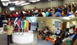 Images of the International Meat Congress and the USSEC team visit with CPM Executives in Mexico