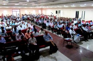 About 300 progressive aquaculture entrepreneurs attended a session on advocating good aquaculture practices, conducted by the Ananda Group in consultation with USSEC