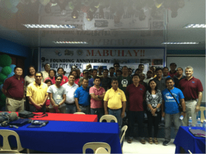 Participants in the USSEC Farmers Field Day Seminar in BFAR-NMC Training Hall in Panabo Mariculture Park, Panabo City, Davao del Norte, Philippines