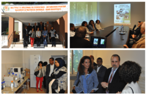 Dr. Catalin Dragomir (Scientific Director of IBNA) and Dr. Teodor Mihalcea (Technical Director of IBNA) welcomed the USSEC MENA participants and seminar speakers for the visit to the National Animal Nutrition and Biology Research Institute (IBNA Balotesti) and invited them to tour their Feed Quality Control Laboratories