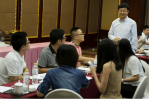 Xiaoping Zhang, USSEC Country Director - China, joined the discussion in the simulation session