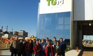 The ISGA group visits the port of Montevideo, Uruguay