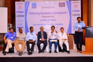 Indian state government officials answer entrepreneurs' questions at the workshop