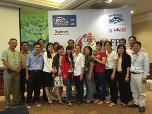 Stakeholder Vietnamese formulators at the USSEC workshop in Ho Chi Minh City, Vietnam