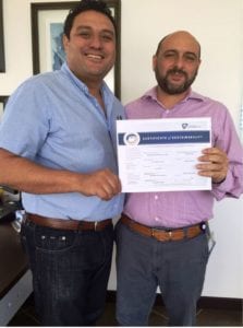 Luis de la Cruz (left) and Pablo Viglierchio (right) of Bunge
