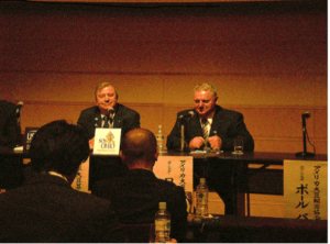 2.USB treasurer and ASA director Lawrence Sukalski participated in a press conference during the U.S. Buyers Outlook Conference in Tokyo