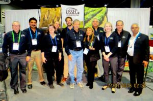 Drs. Kumar and Nandan with the USSEC team at IPPE
