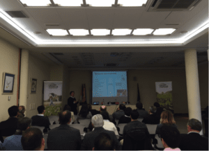 Dr. Mateos gives a presentation at USSEC’s country meeting in Spain