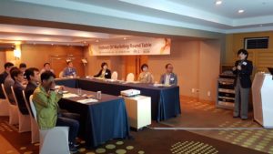 USSEC’s speaker presents the nutritional benefits of soybean oil to crushing industry participants