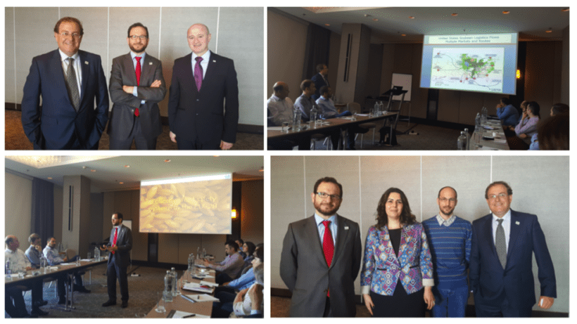 During seminar presentations, the USSEC consultants introduced U.S. Soy logistics flows, multiple markets and routes, and exposed young Romanian professionals to the latest knowledge and concepts of safe and efficient feed production