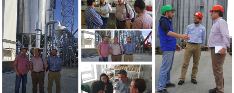 Field visits provided Dr. Acedo Rico and Dr. Medel with ample opportunities to interact with U.S. Soy end users to talk about soy storage, processing, and optimum quality and understand current developments in the Romanian feed industry