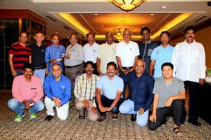 The Indian aqua team to Vietnam along with the Vietnamese resource persons and USSEC's Vo Hoang Nguyen