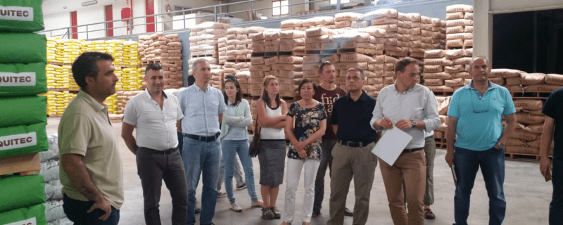 The paricipants were eager to explore almost every inch of Veravic’s feed mill, as well as their safety and quality management procedures