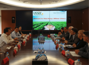 Kuok Khoon Hong, Chairman & CEO of Wilmar, welcomed USSEC team’s visit to his Shanghai office
