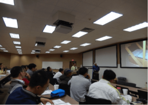 Dr. Shi translated about ventilation at SDSU