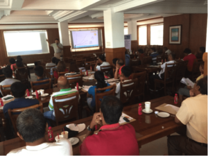 1.Hsiang Pin Lan, USSEC Marine Fish Aquaculture Specialist, discusses “USSEC Milkfish Health Management and Disease Prevention in Milkfish Marine Cage Culture” in Bolinao, Pangasinan on July 19