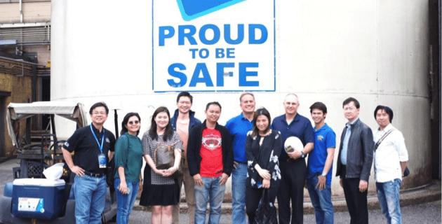 Thailand delegation at Perdue’s facility