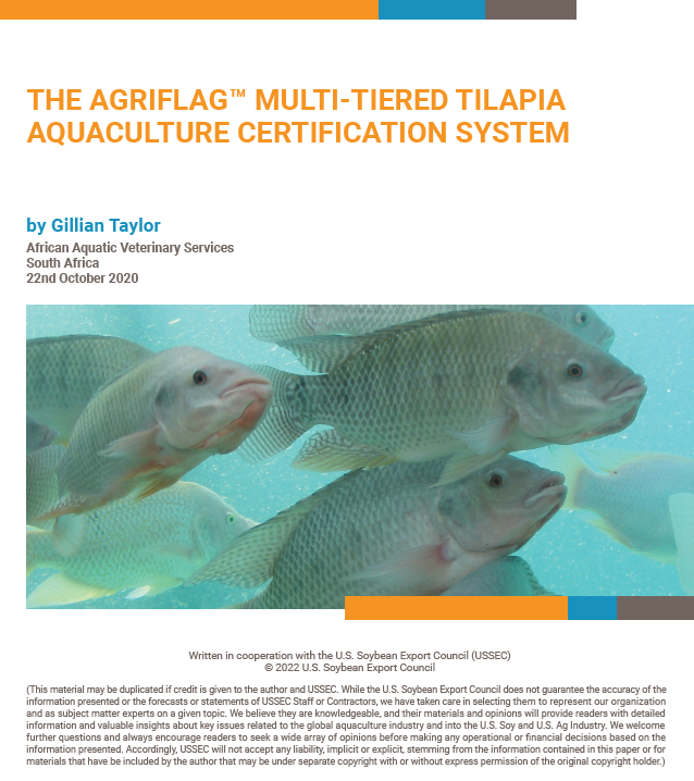 The Agriflag Multi-Tiered Tilapia Aquaculture Certification System technical bulletin by Gillian Taylor