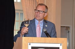 CEO Jim Sutter proposes a toast at Chinese Signing Ceremony