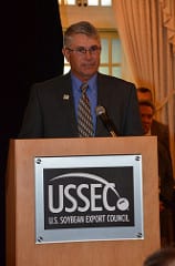 USSEC Chairman Jim MIller at Chinese Signing Ceremony