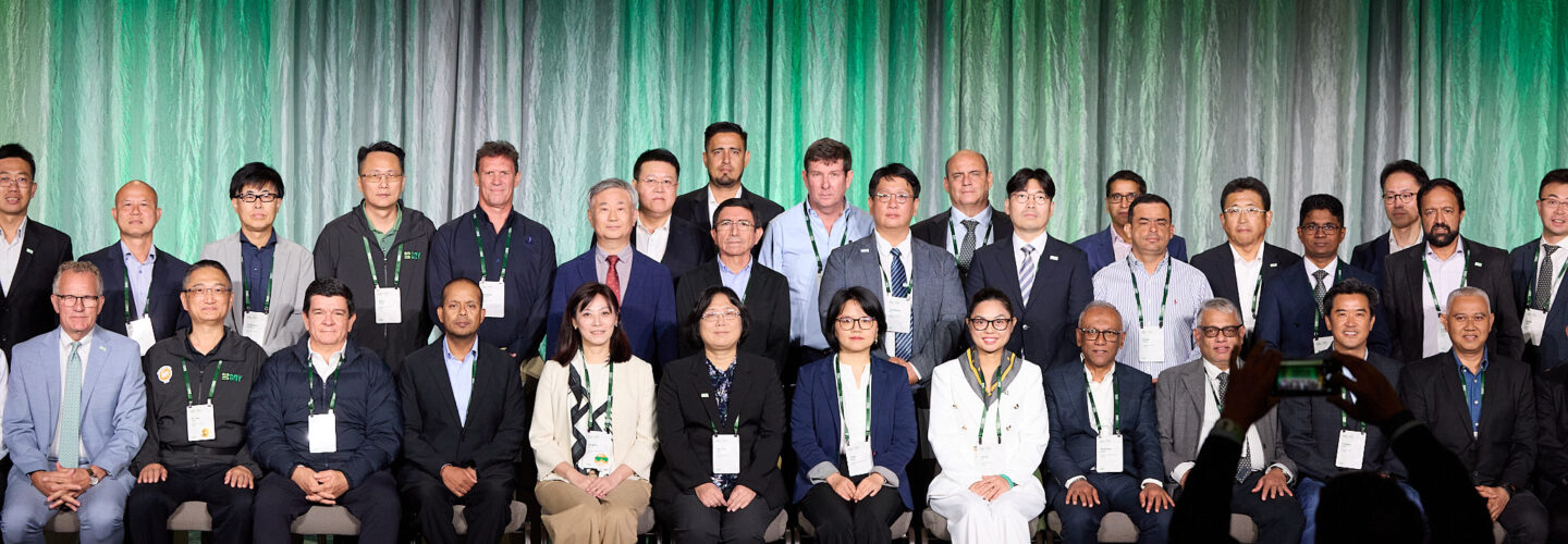 Representatives from Greater China, South Asia, the Americas, Southeast Asia and Northeast Asia.